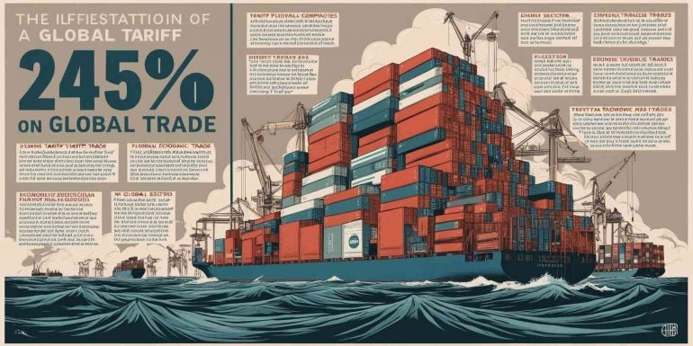 AS Naikkan Tarif Impor China Jadi 245%, Perang Dagang Kian Panas - OSCARLIVING