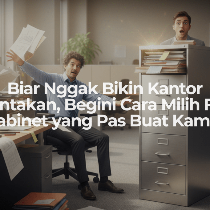 Biar Nggak Bikin Kantor Berantakan, Begini Cara Milih Filing Cabinet yang Pas Buat Kamu! - OSCARLIVING