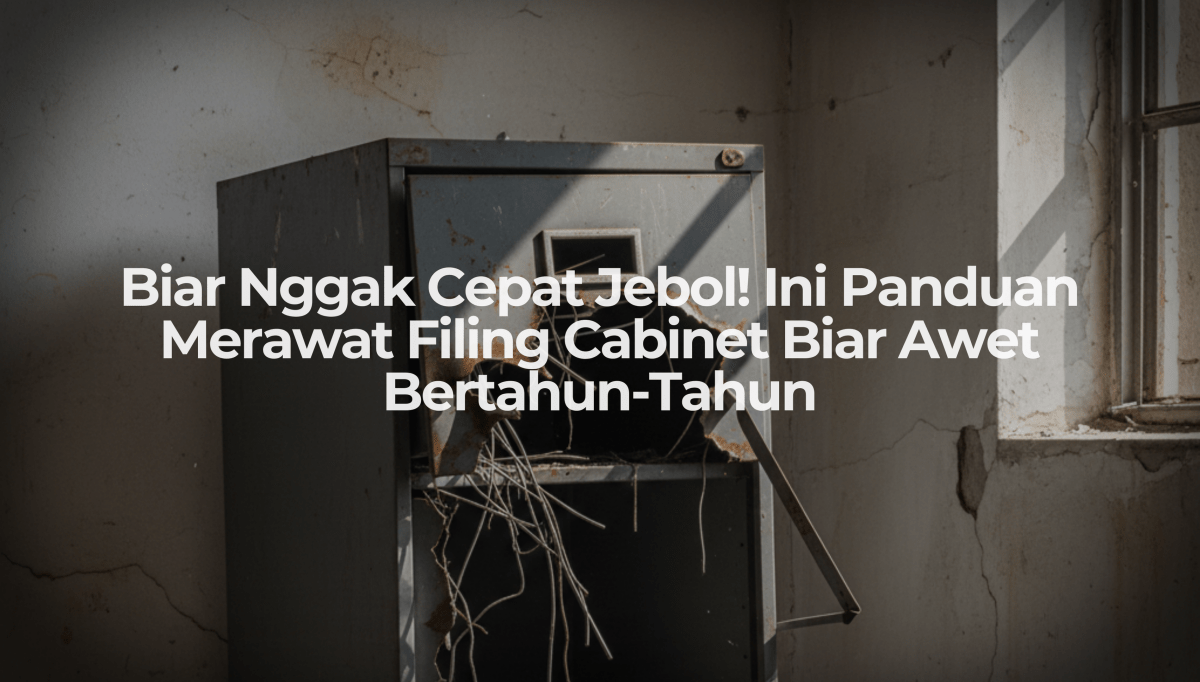 Biar Nggak Cepat Jebol! Ini Panduan Merawat Filing Cabinet Biar Awet Bertahun-Tahun - OSCARLIVING