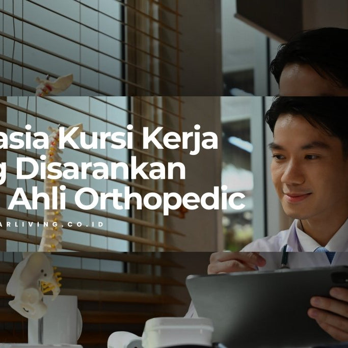 Duduk Enak, Badan Sehat! Ini Rahasia Kursi Kerja yang Disarankan Para Ahli Orthopedic - OSCARLIVING