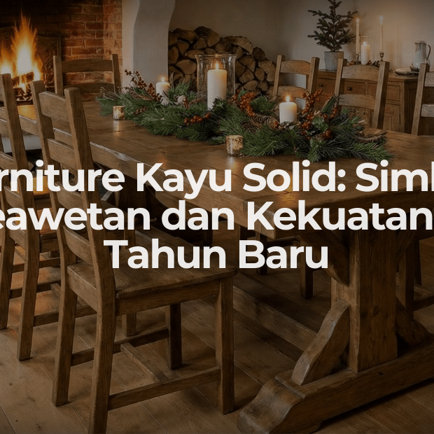 Furniture Kayu Solid: Simbol Keawetan dan Kekuatan di Tahun Baru Imlek - OSCARLIVING