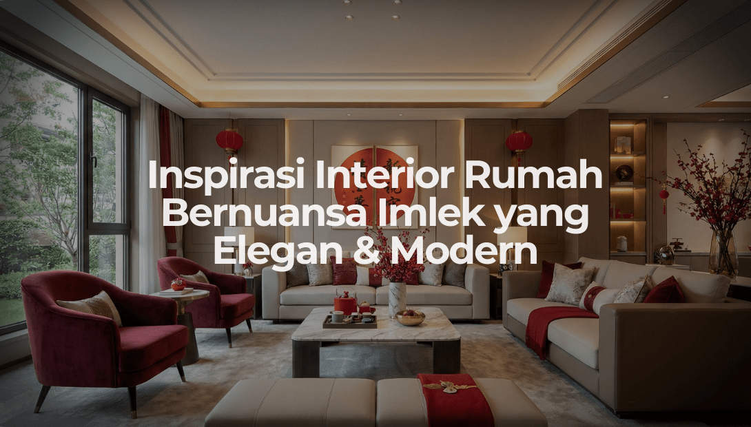 Inspirasi Interior Rumah Bernuansa Imlek yang Elegan & Modern - OSCARLIVING
