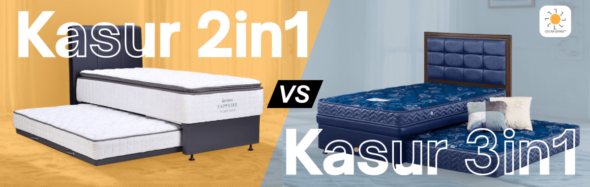 Kasur 2 in 1 vs 3 in 1: Mana yang Lebih Cocok Buat Keluarga Kamu? - OSCARLIVING