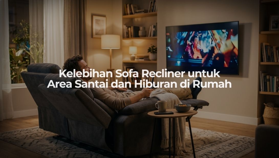 Kelebihan Sofa Recliner untuk Area Santai dan Hiburan di Rumah - OSCARLIVING