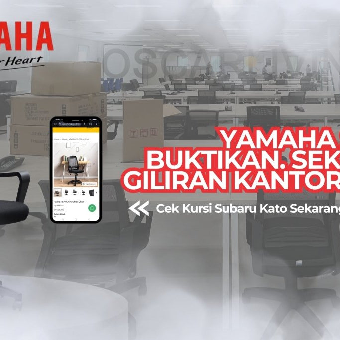 Kenapa Yamaha Corporation Pilih Kursi Kantor Subaru Kato untuk Ribuan Karyawannya? Ini Alasannya! - OSCARLIVING