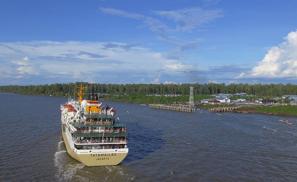 Kota Diatas Papan yang menjadi Ibukota suku Asmat - OSCARLIVING
