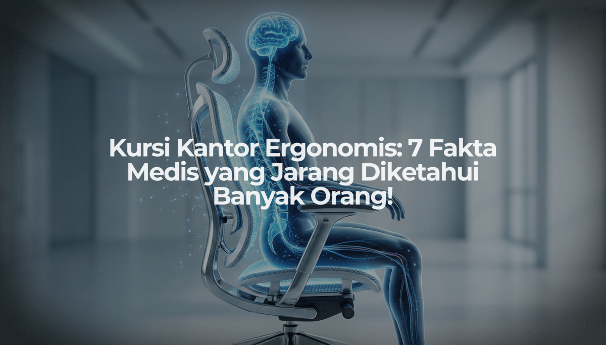 Kursi Kantor Ergonomis: 7 Fakta Medis yang Jarang Diketahui Banyak Orang! - OSCARLIVING