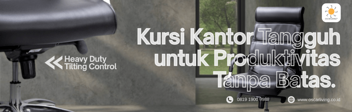 Kursi Kantor Heavy Duty Investasi Terbaik untuk Produktivitas Perusahaan Anda - OSCARLIVING