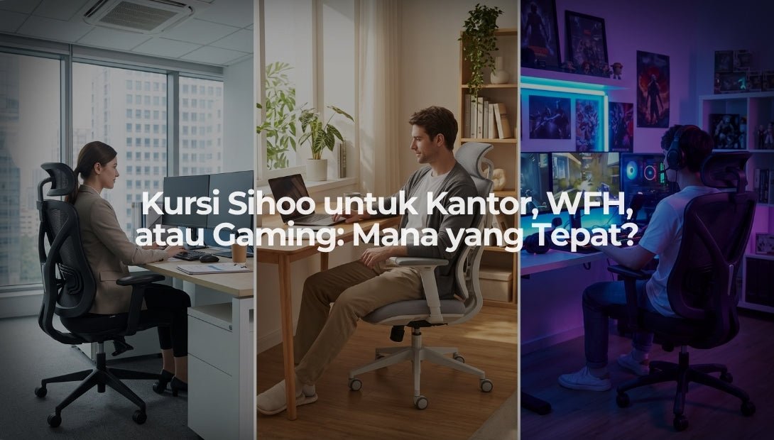 Kursi Sihoo untuk Kantor, WFH, atau Gaming: Mana yang Tepat? - OSCARLIVING