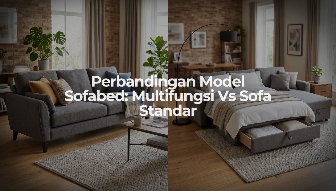 Perbandingan Model Sofabed: Multifungsi Vs Sofa Standar - OSCARLIVING