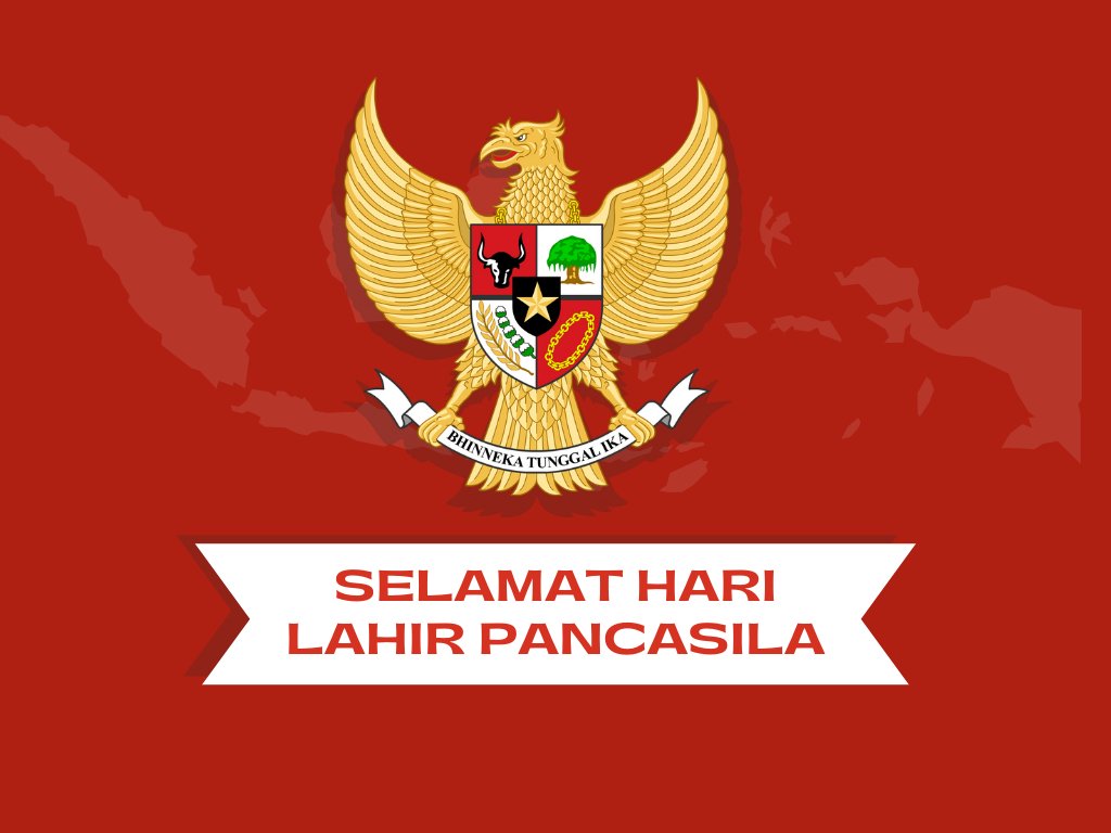 Peringatan Hari lahir nya Pancasila - 1 Juni 2024 - OSCARLIVING