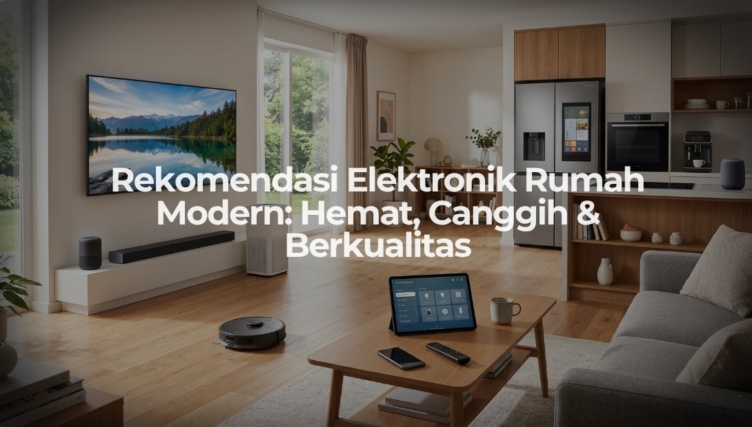 Rekomendasi Elektronik Rumah Modern: Hemat, Canggih & Berkualitas - OSCARLIVING