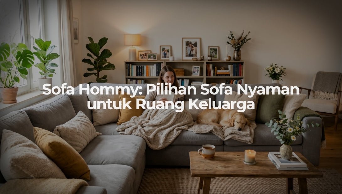 Sofa Hommy: Pilihan Sofa Nyaman untuk Ruang Keluarga - OSCARLIVING