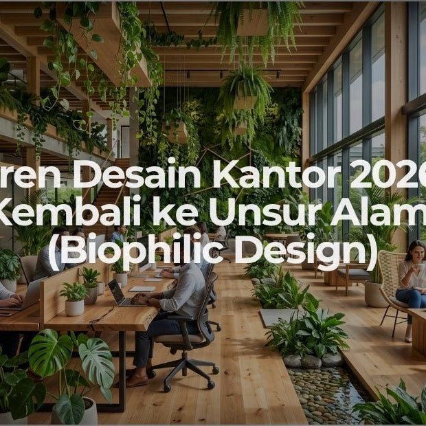 Tren Desain Kantor 2026: Kembali ke Unsur Alami (Biophilic Design) - OSCARLIVING