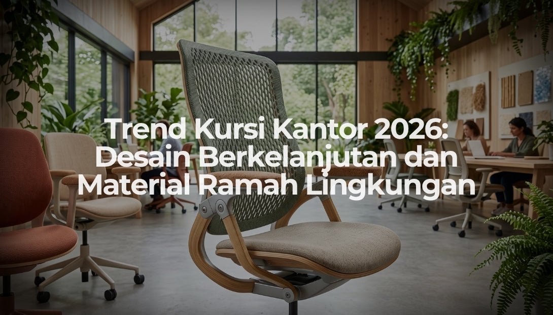 Trend Kursi Kantor 2026: Desain Berkelanjutan dan Material Ramah Lingkungan - OSCARLIVING