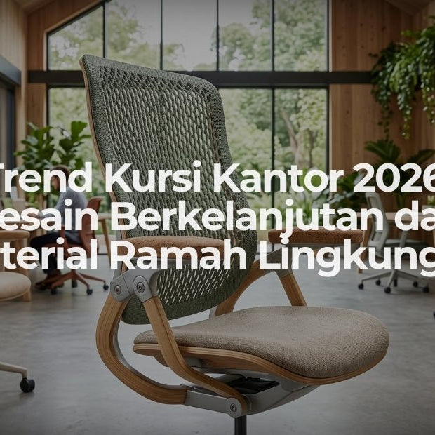 Trend Kursi Kantor 2026: Desain Berkelanjutan dan Material Ramah Lingkungan - OSCARLIVING