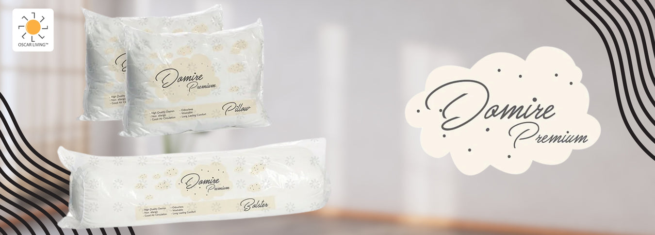 Bantal kepala berkualitas dengan bahan Hollow fibre yang dapat membuat tidur anda menjadi nyaman