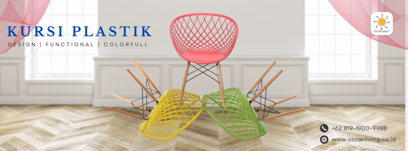 Temukan Berbagai Koleksi Kursi Plastik minimalis di Oscar Living
