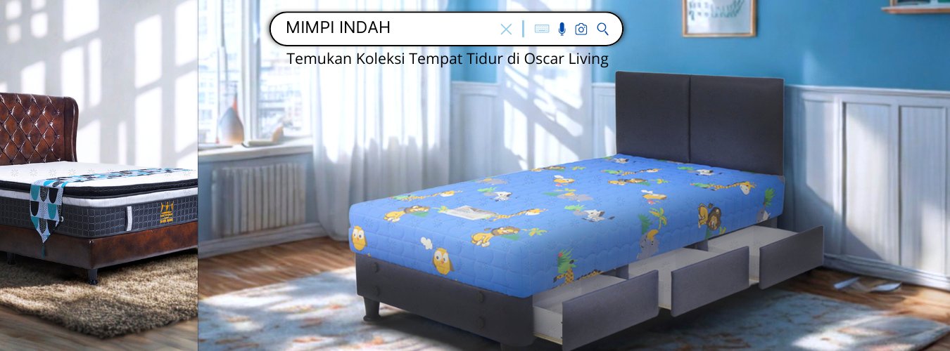 Koleksi Tempat Tidur terlengkap di Oscar Living