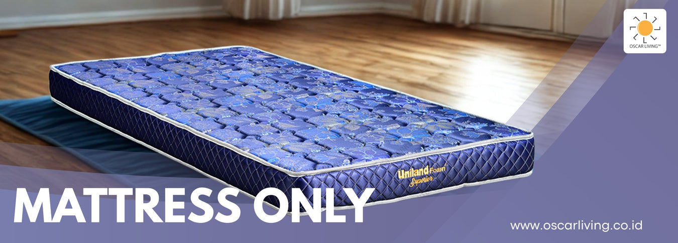 Temukan berbagai koleksi kasur atau springbed dengan berbagai model terkini dan harga menarik di Oscar Living