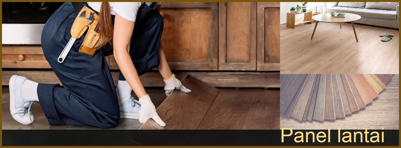 Koleksi berbagai panel lantai bisa di dapatkan di OSCARLIVING!