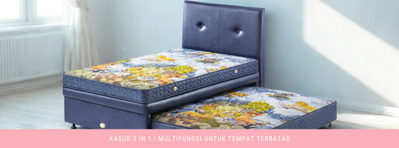 KASUR 3IN1 - 3IN1 BEDSET - OSCARLIVING