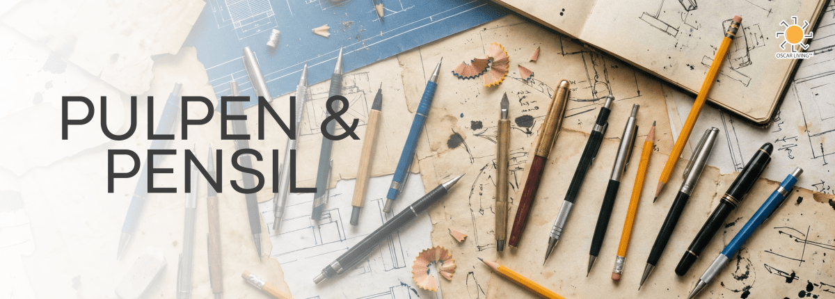 Pulpen dan Pensil - OSCARLIVING