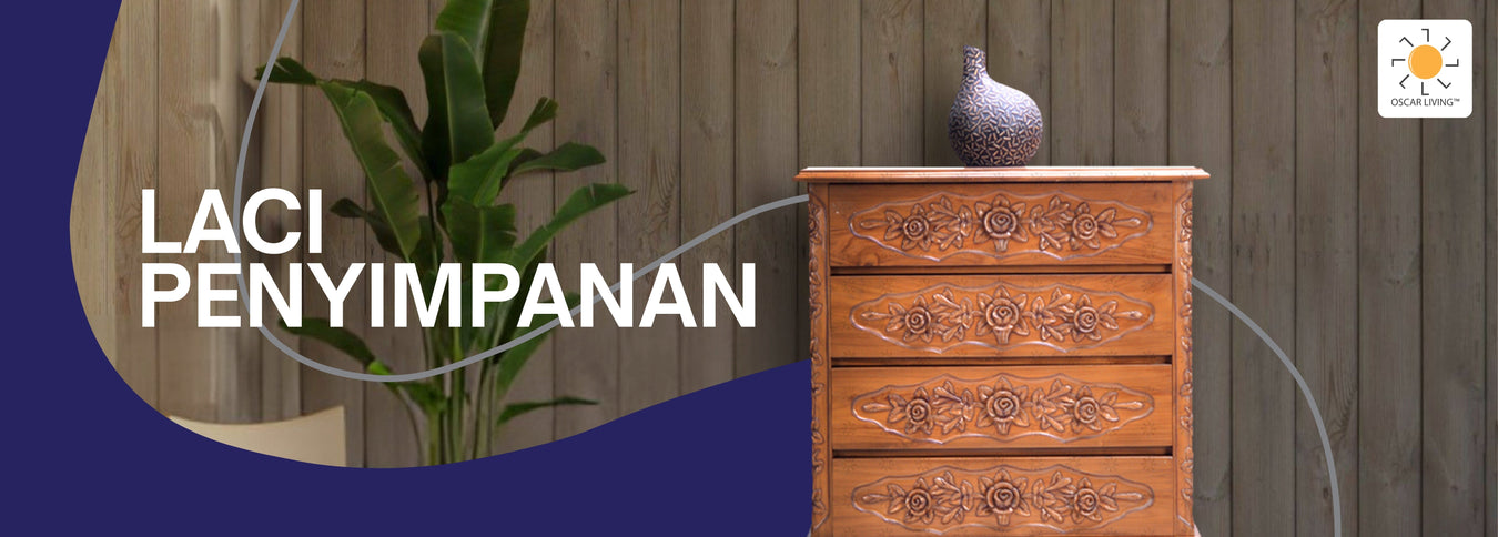 Temukan berbagai koleksi laci penyimpanan dengan berbagai model terkini dan harga menarik di Oscar Living
