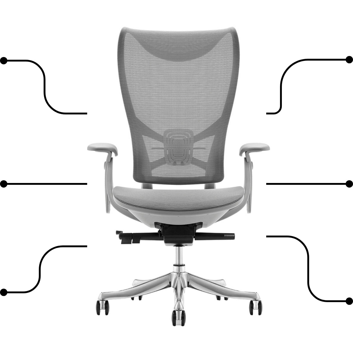 Kursi Direktur Kursi Kantor Firm Flamingo FIRM OSCARLIVING
