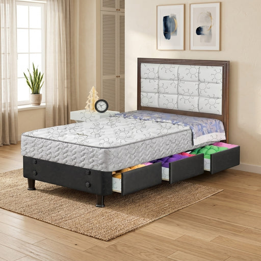KASUR - SPRINGBED Kasur Springbed Guhdo Drawer BED New Prima | Fullset Metropolis GUHDO OSCARLIVING