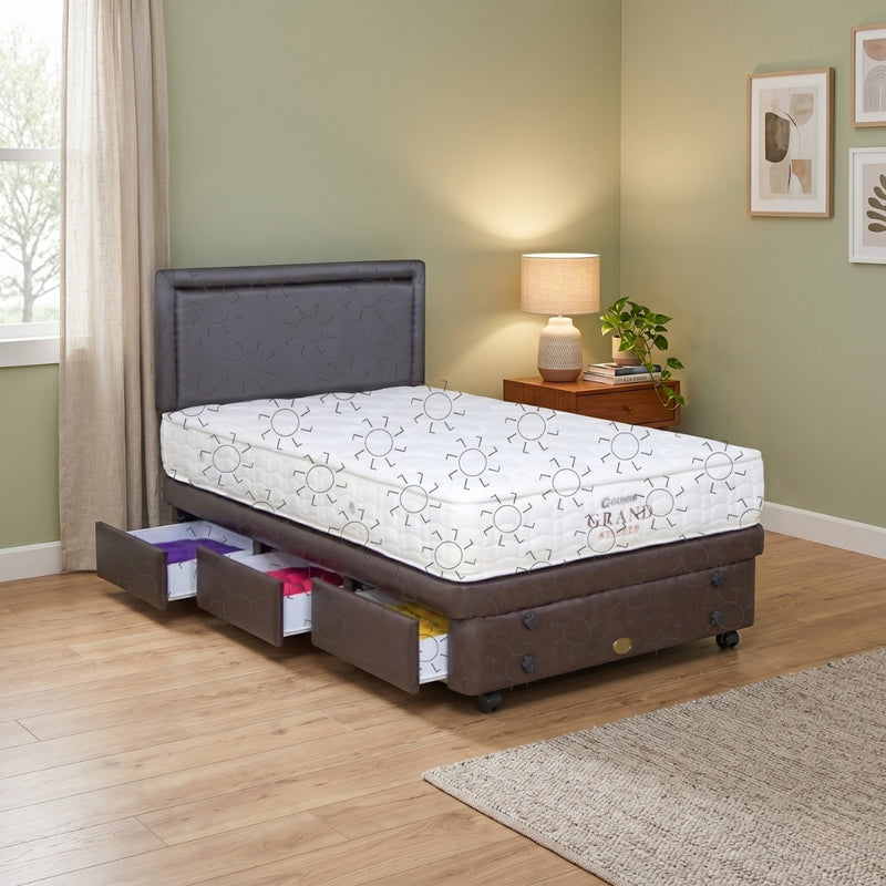 KASUR - SPRINGBED Kasur Springbed Guhdo Grand Sleep | Fullset Prospine Drawer 3L GUHDO OSCARLIVING