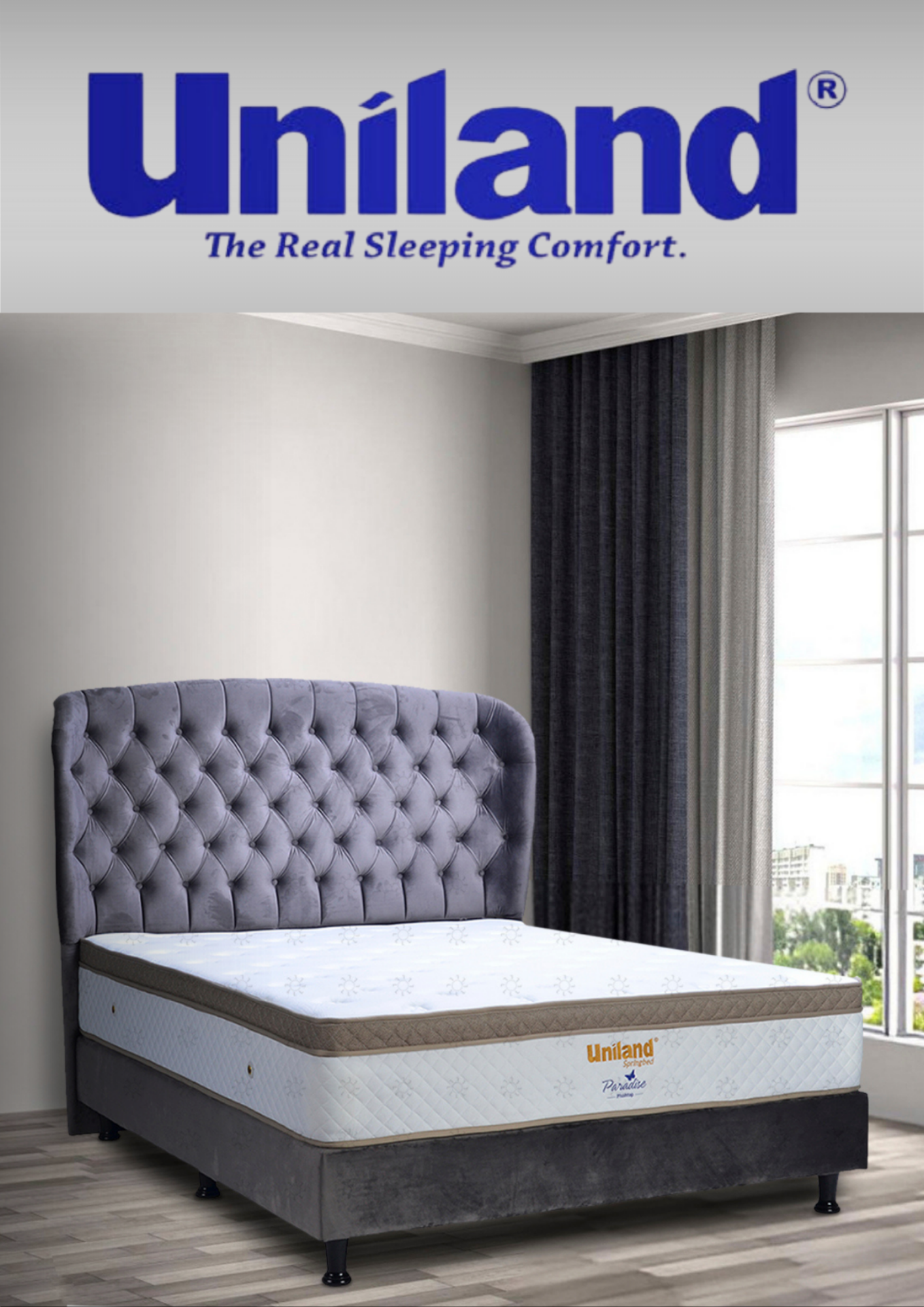 Oscar Living Distributor Uniland Springbed harga termurah