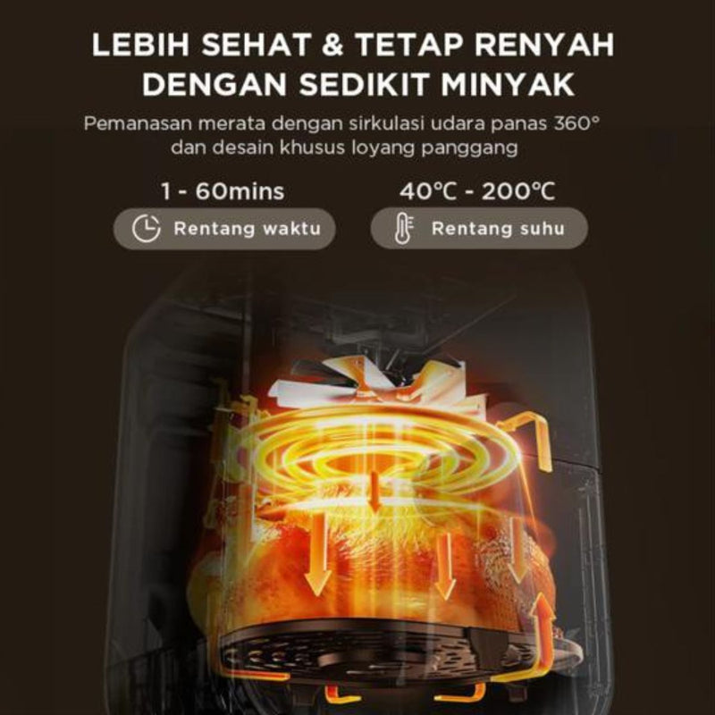 Air Fryer Midea MAF400B0ADA 4L di Oscar Living dengan harga termurah