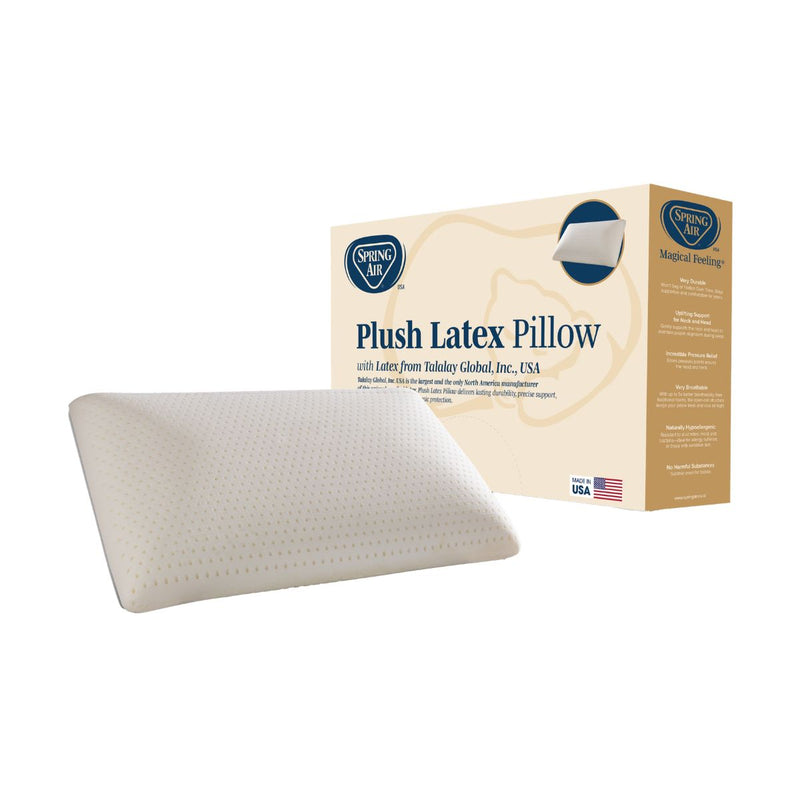 Bantal Spring Air Plush Latex di Oscar Living dengan harga termurah
