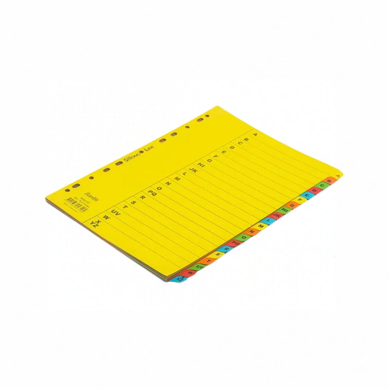 Bantex Cardboard Alphabet Divider A4 | 1 Set di Oscar Living dengan harga termurah