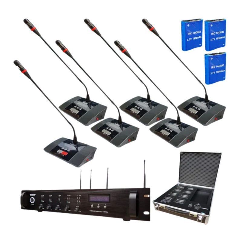 Bundling R10 Conference Wireless AUDERPRO AP-9000R di Oscar Living dengan harga termurah