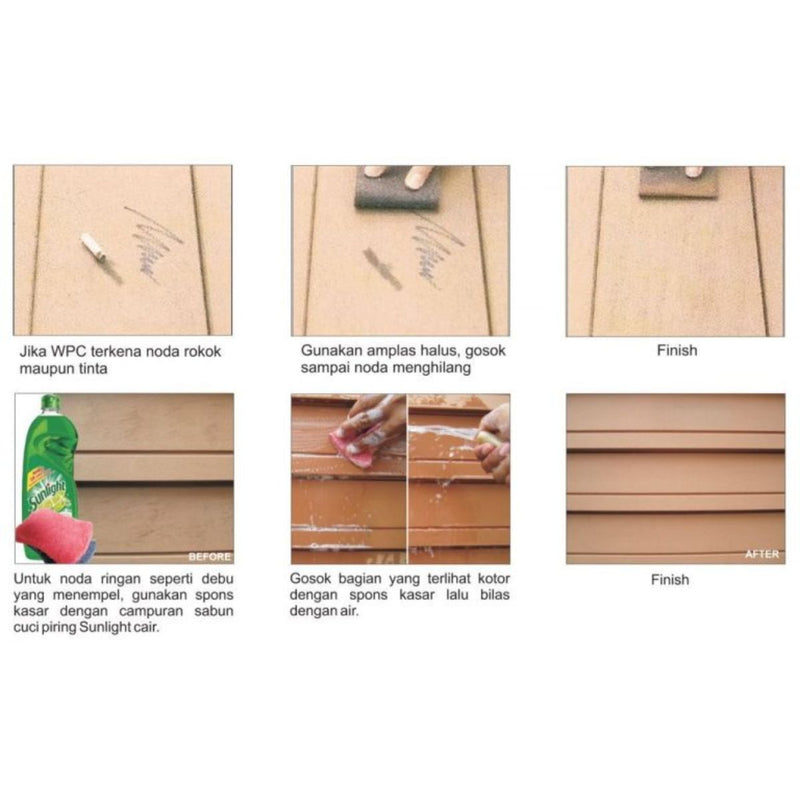 WPC Dinding dan Plafon Kayu Asri KA165K15B di Oscar Living dengan harga termurah