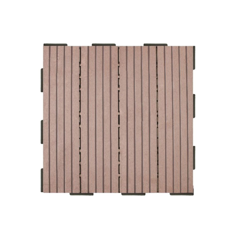 Lantai Outdoor Kayu Asri Decking Tile DIY 3B di Oscar Living dengan harga termurah