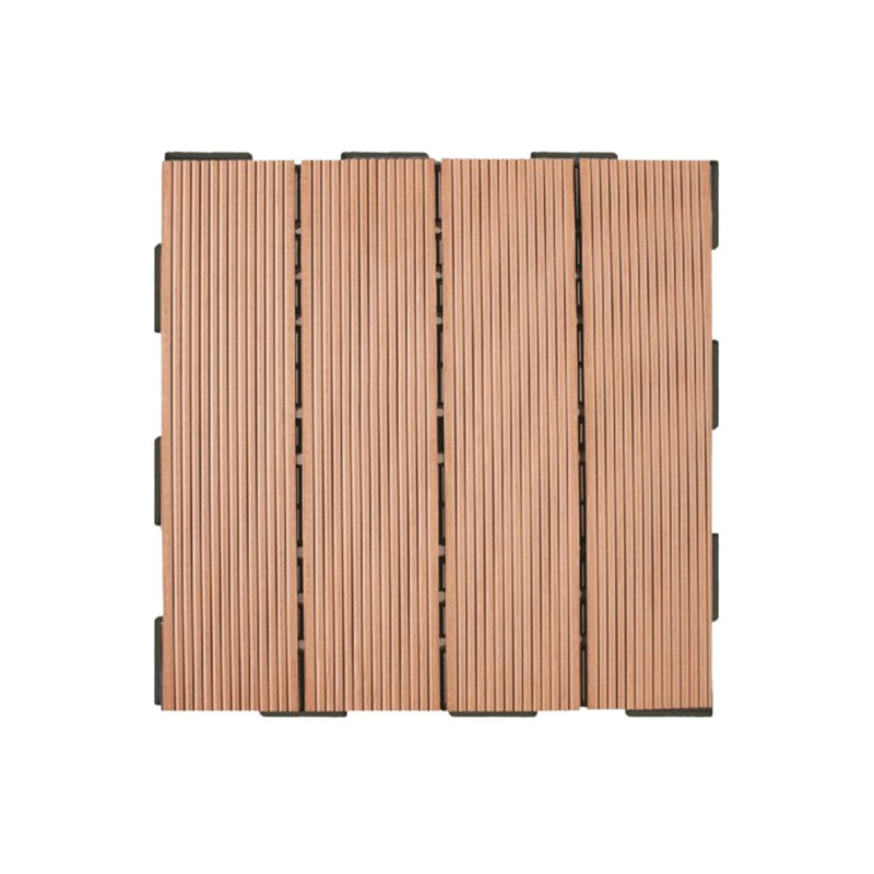 Lantai Outdoor Kayu Asri Decking Tile DIY 3C di Oscar Living dengan harga termurah