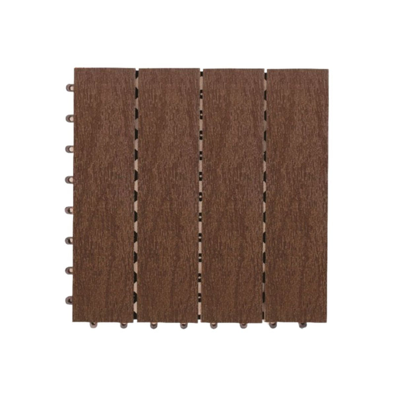 Lantai Outdoor Kayu Asri Decking Tile DIY DL1 di Oscar Living dengan harga termurah
