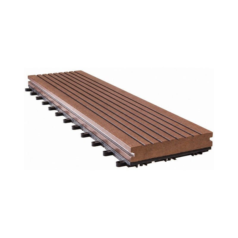 Lantai Outdoor Kayu Asri Decking Tile S25A di Oscar Living dengan harga termurah