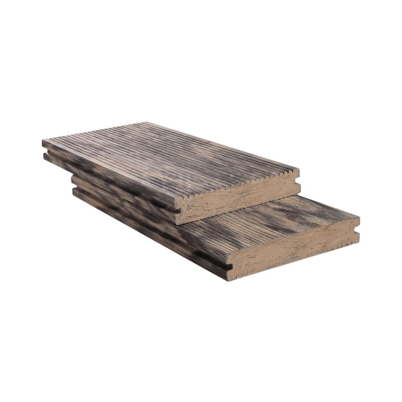 Lantai Outdoor Kayu Asri WPC Grain Grey di Oscar Living dengan harga termurah