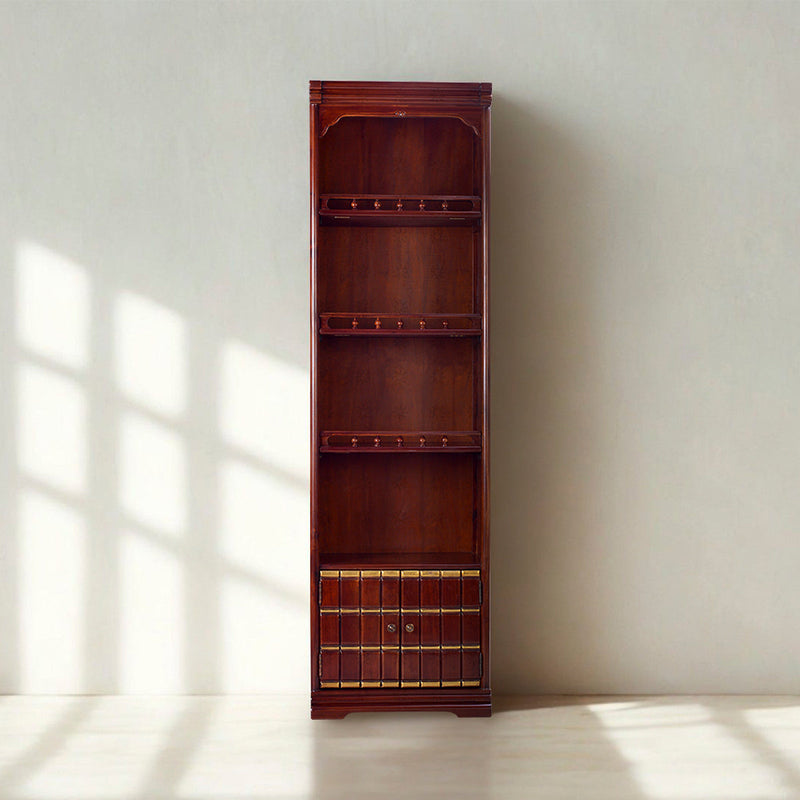 Mahogany Book Rack Oliv Ritz Gozo M | Bookshelf