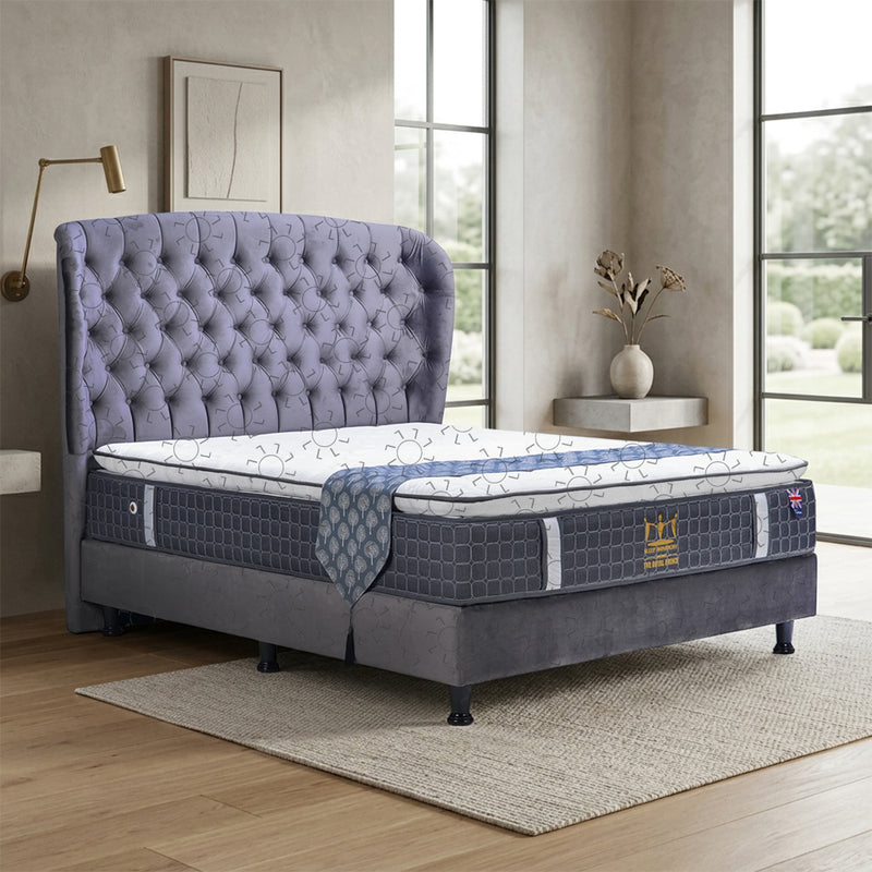 KASUR - SPRINGBED Kasur Springbed Pillowtop Sleep Monarchy Royal Prince | Fullset Celtics SLEEP MONARCHY OSCARLIVING