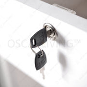 LEMARI PAKAIAN - WARDROBE Lemari Pakaian OLIV 2 PT Sliding HPL Gloss | Sliding OLIV OSCARLIVING