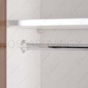 LEMARI PAKAIAN - WARDROBE Lemari Pakaian OLIV 2 PT Sliding HPL Gloss | Sliding OLIV OSCARLIVING
