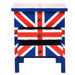 Drawer Cabinet Nakas OLIV Union Jack | Side Table OLIV OSCARLIVING