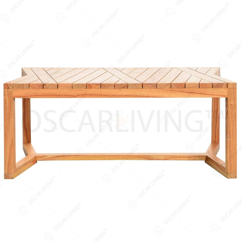 MEJA TAMU - COFFEE TABLE Meja Ruang Tamu OLIV Japandi Harajuku - Large OLIV OSCARLIVING