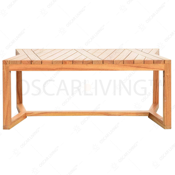 MEJA TAMU - COFFEE TABLE Meja Ruang Tamu OLIV Japandi Harajuku - Large OLIV OSCARLIVING