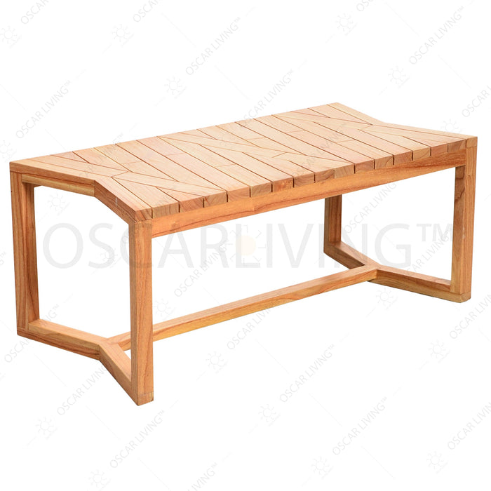 MEJA TAMU - COFFEE TABLE Meja Ruang Tamu OLIV Japandi Harajuku - Large OLIV OSCARLIVING